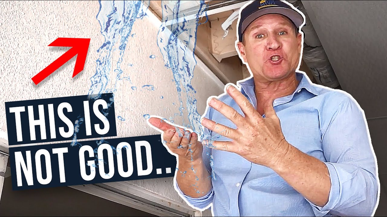 How to FIND A LEAK in Your Ceiling after Heavy Rain - 29 year leak FOUND!