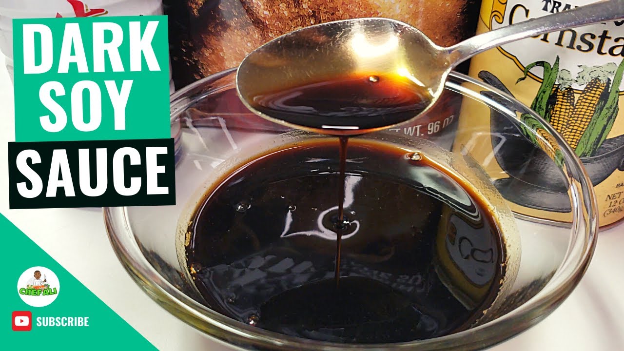 Dark Soy Sauce (Low Salt) Recipe | How to make Dark Soy Sauce | Dark Soy Sauce used in Stir Fry