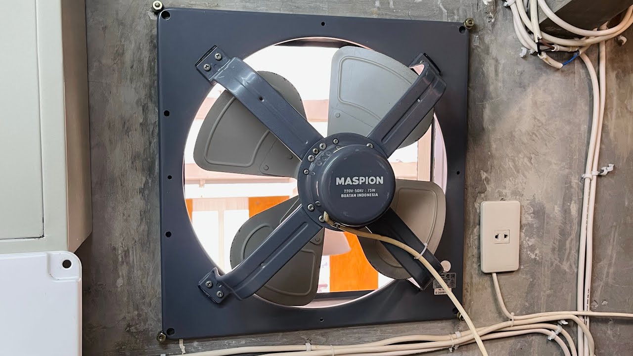Maspion 16” Industrial Exhaust Fan | 2024 Remake!