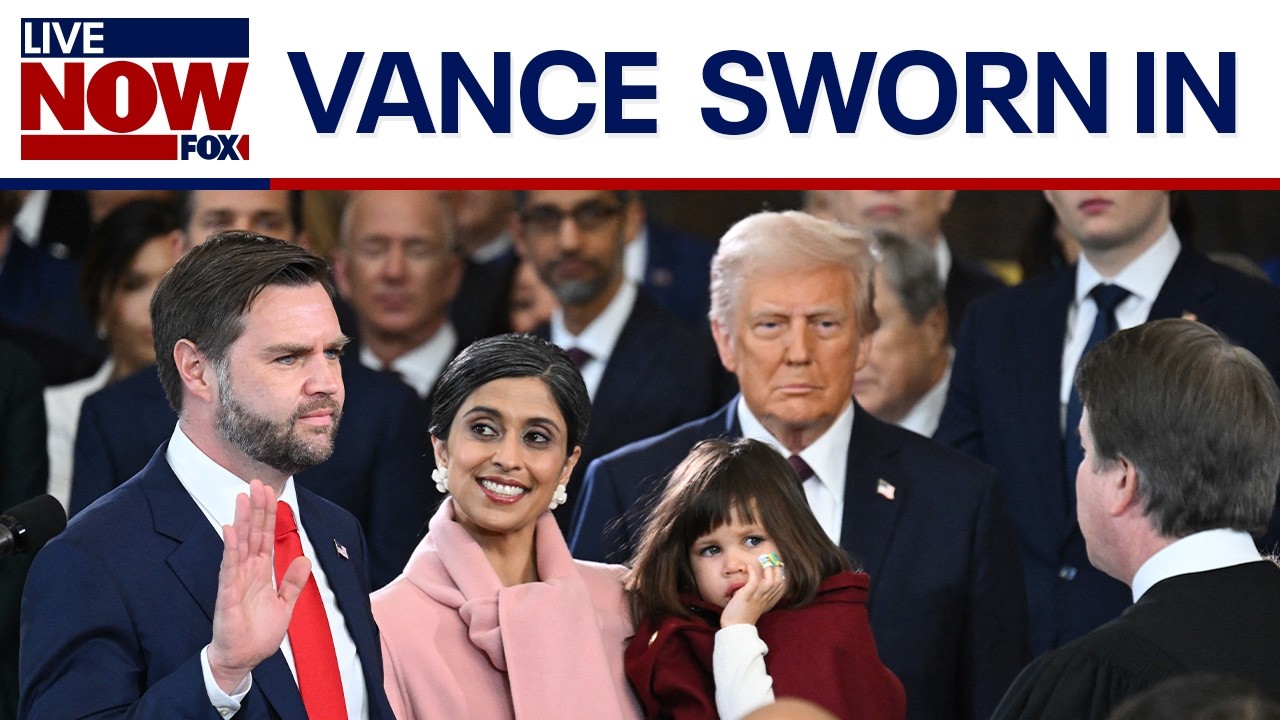 Inauguration Day 2025: JD Vance sworn in as vice president | LiveNOW from FOX
