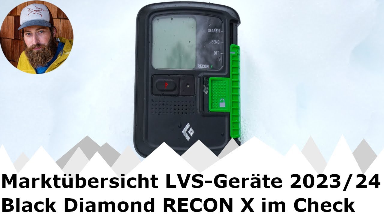 Black Diamond Recon X im Check | Marktüberblick LVS-Geräte 2023/24