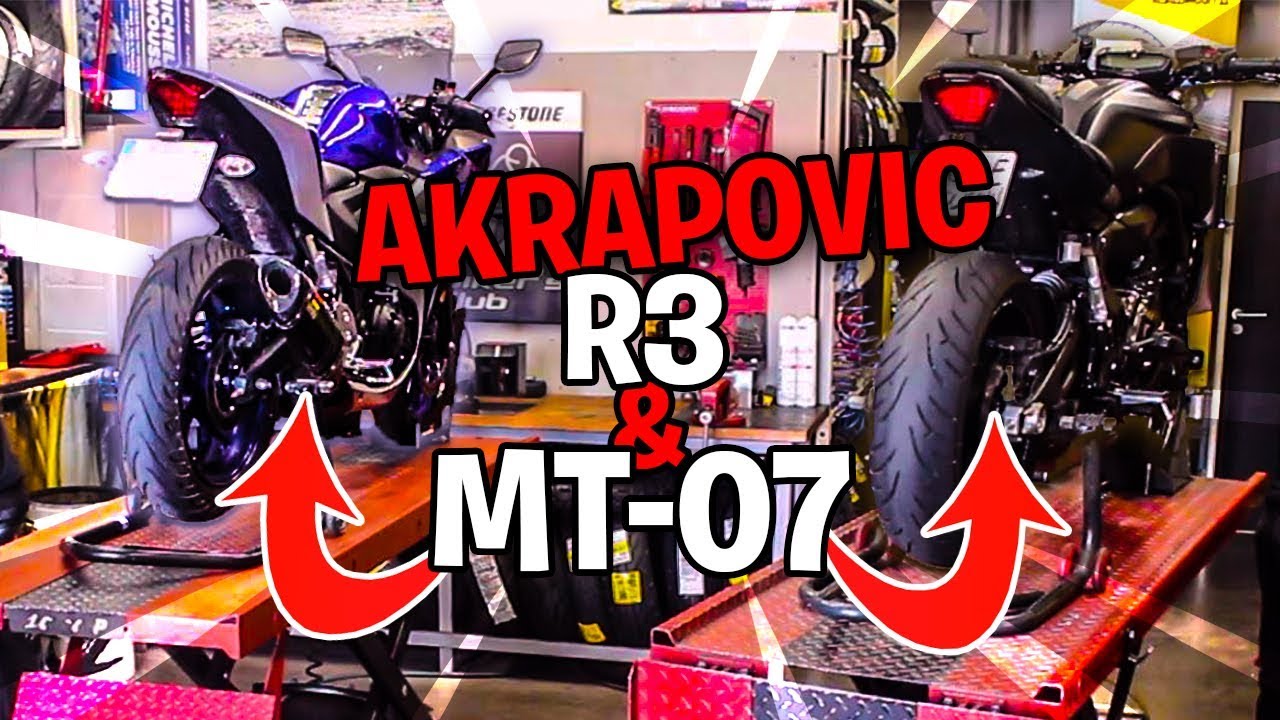 LE SON DE MA YAMAHA R3 AVEC CETTE LIGNE COMPL&Egrave;TE AKRAPOVIC EST JUSTE... ! Ft Lebouseuh