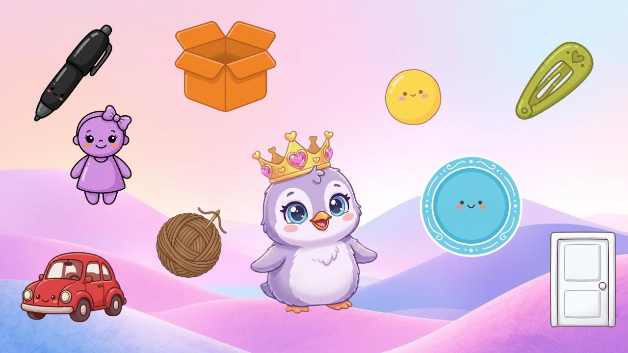 Renkler Her Yerde 🎨 | Oyunlu Renkler Şarkısı | PenguKids