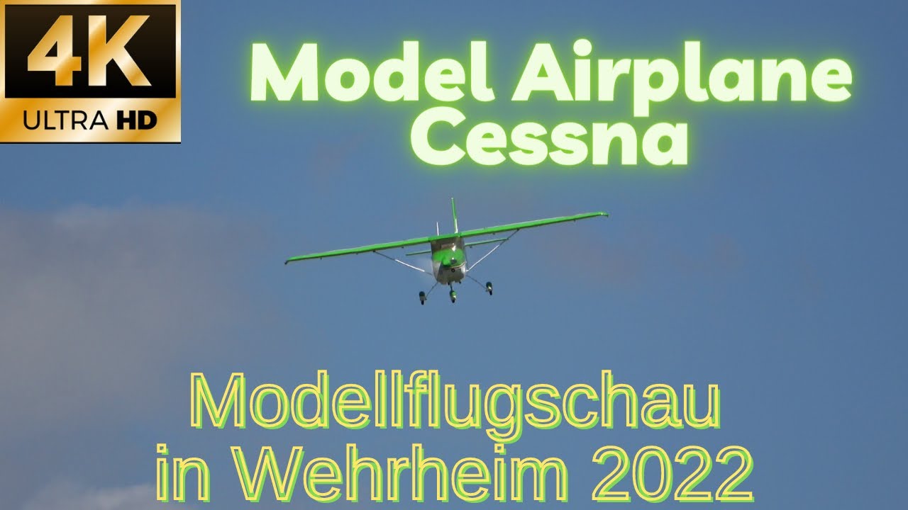 VERY BIG RC CESSNA  (Modellflugschau Wehrheim 2022)