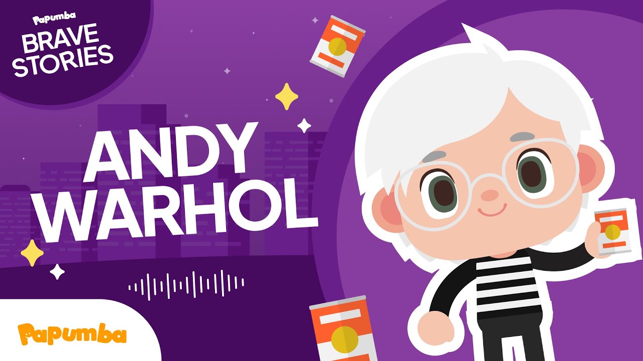 QUIÉN FUE ANDY WARHOL PARA NIÑOS 🎨✨ | EL MAESTRO DEL ARTE POP | Cuentos para ir a dormir | Historia