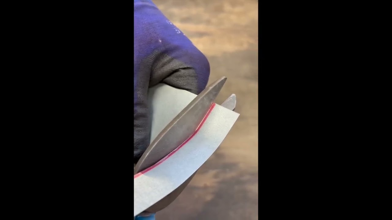 Scheren mit der Blechschere
