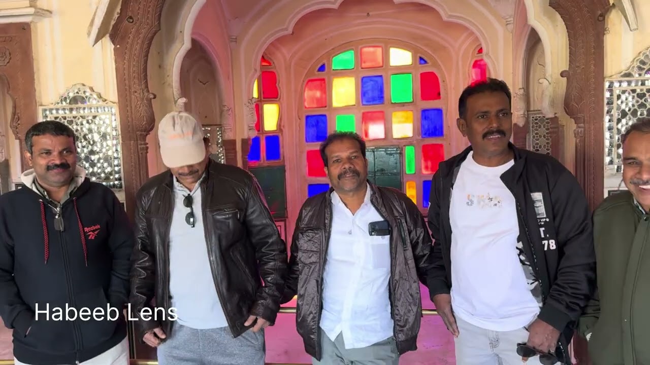 Delhi,Agra,Jaipur with Jouf Frends Part 4 Jandar Manthar Hawa Mahal Jaipur Rajasthan 