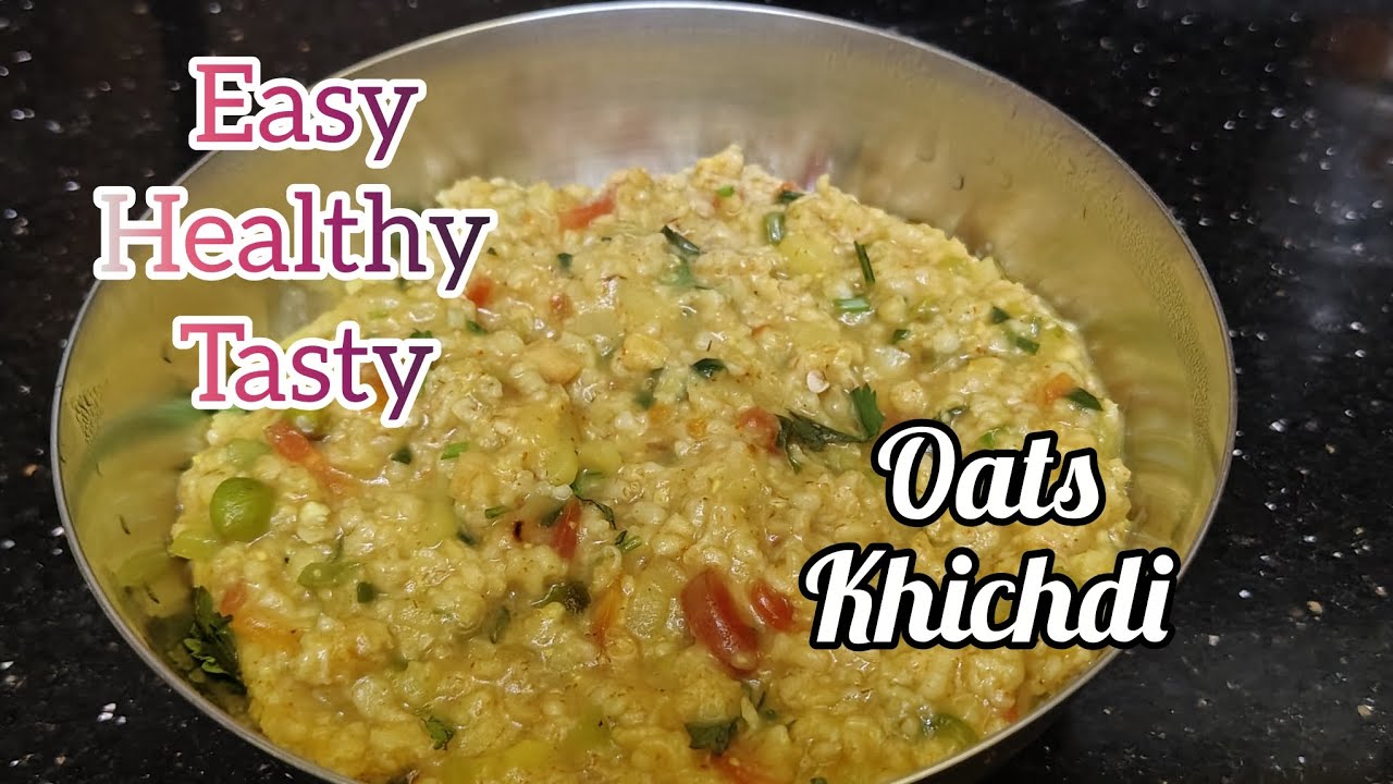 || Oats khichdi || নিরামিষ ওটস খিচুড়ি রেসিপি || Home made Oats Khichdi || 