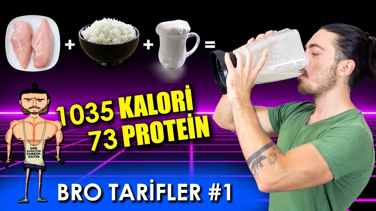 Tavuk Pilav Shake!? - Kilo Al, Kas Yap! (Bro Tarifler #1)
