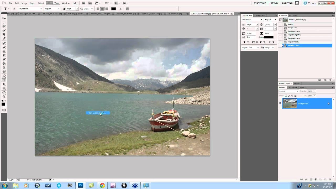 Creating an Oil Painting Effect