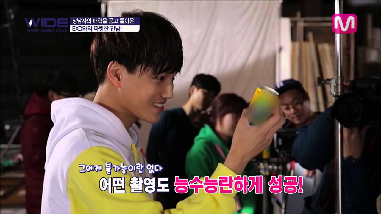 [ENGSUB]Adverstisement scenes of EXO!