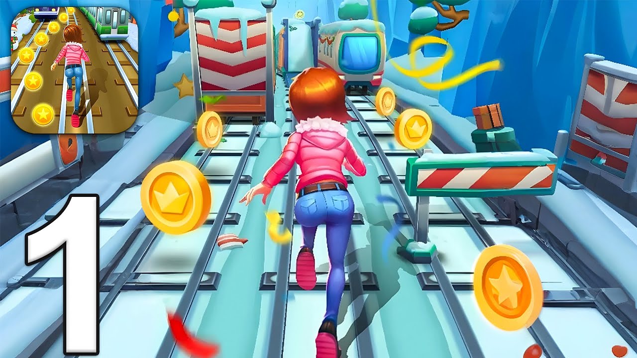 Subway Princess Runner - Gameplay Walkthrough Part 1 (Android, iOS)