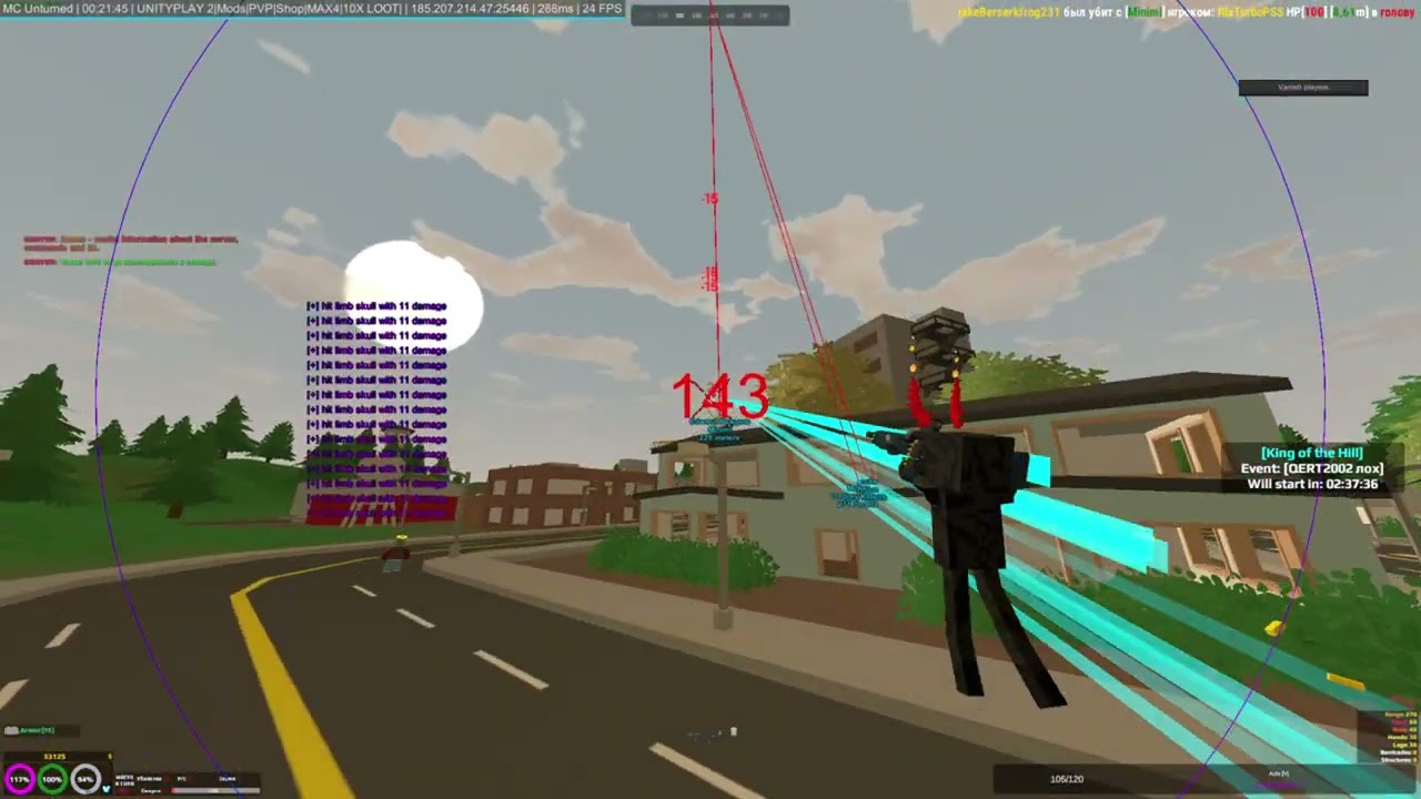 Unturned - Moonclient The best Cheat for 2025 Dominating Unity And Other sv..
