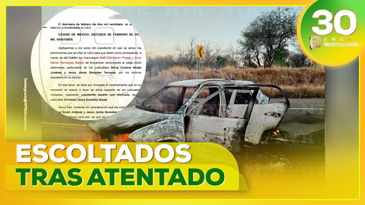 ¡Nodal y Ángela fueron escoltados por la Guardia Nacional tras operativo! 👀🚓 | Ventaneando