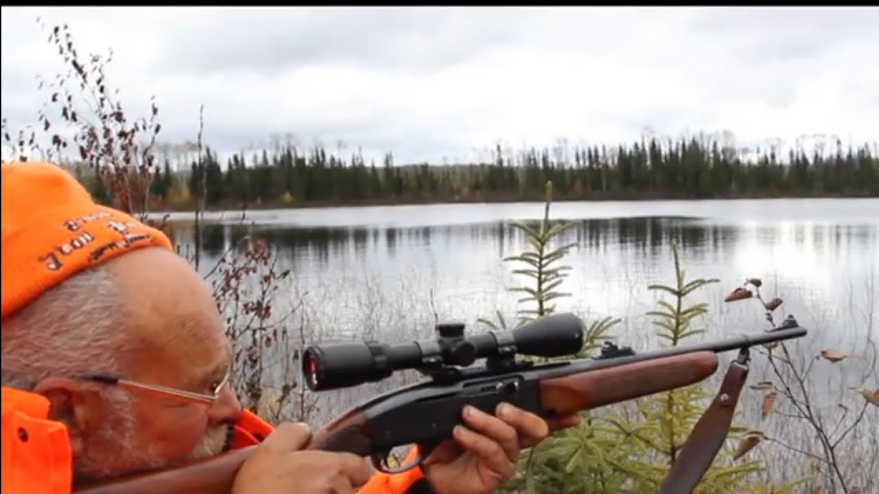 Hunting moose and camping in abandoned train