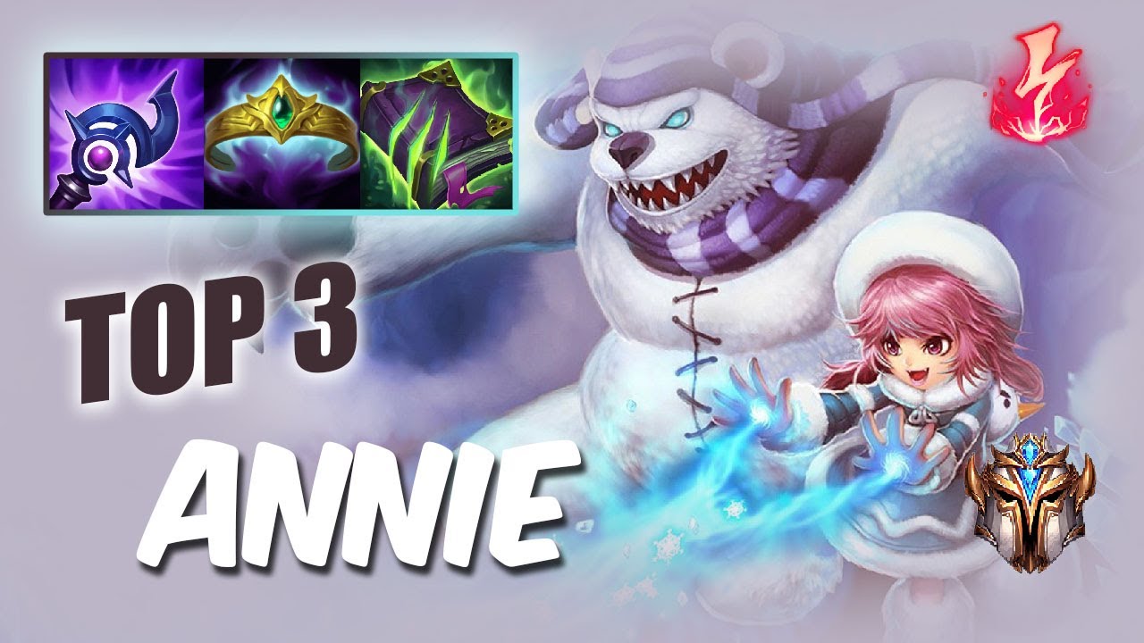 [Wild Rift] Annie Top 3 - S12 RUSH Challenger ranked game + build