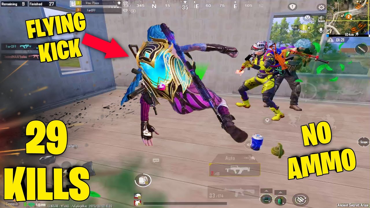 They Abused Me On Plane So I Taught How to Play BGMI - Enemy Start Abusing🤣 - FarOFF BGMI