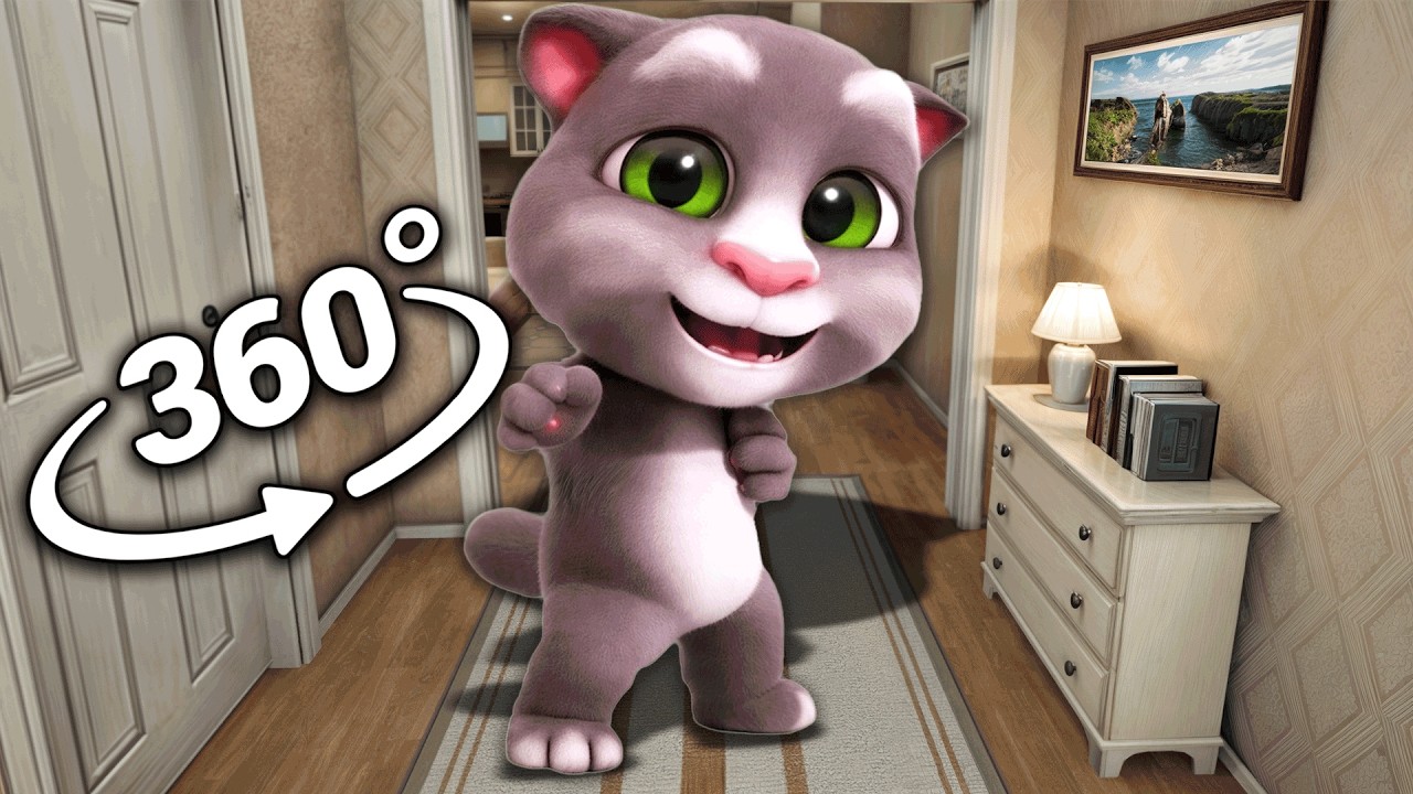 360&deg; Ay mi Tomcito, Miau, Miau Breaks into YOUR House!