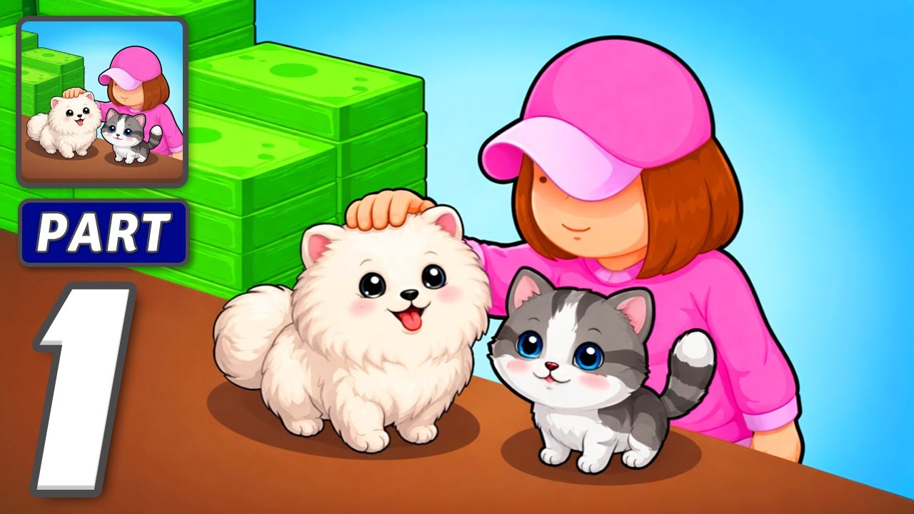 Pets Wonderland - Gameplay Walkthrough Part 1 - Cute Friends Magical Home (iOS, Android)