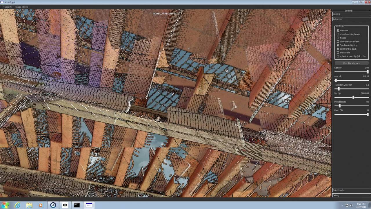 Point Cloud VR - HTC Vive
