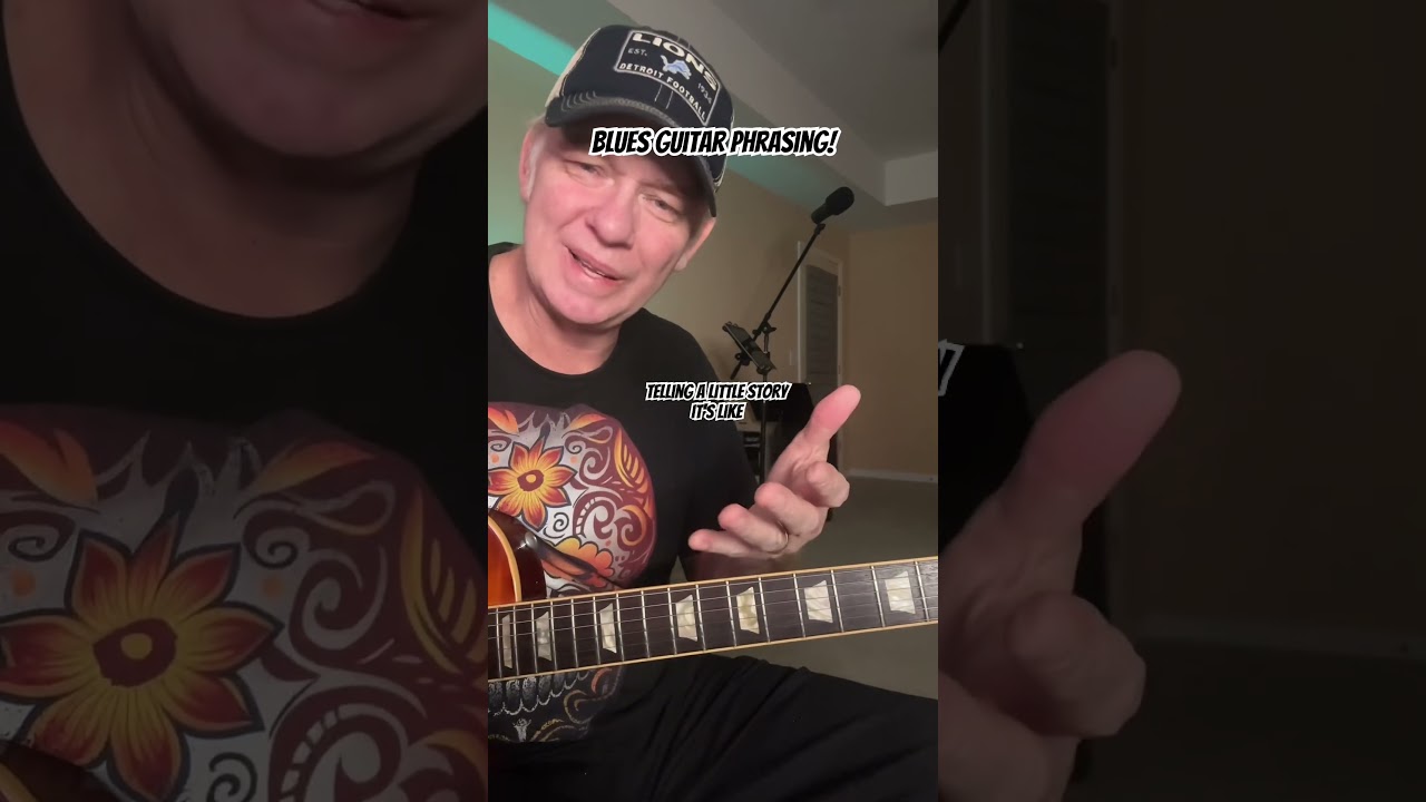 Blues Guitar Phrasing #bluesguitarlesson  #bluesguitar #bluesguitarist #bluesguitarlicks