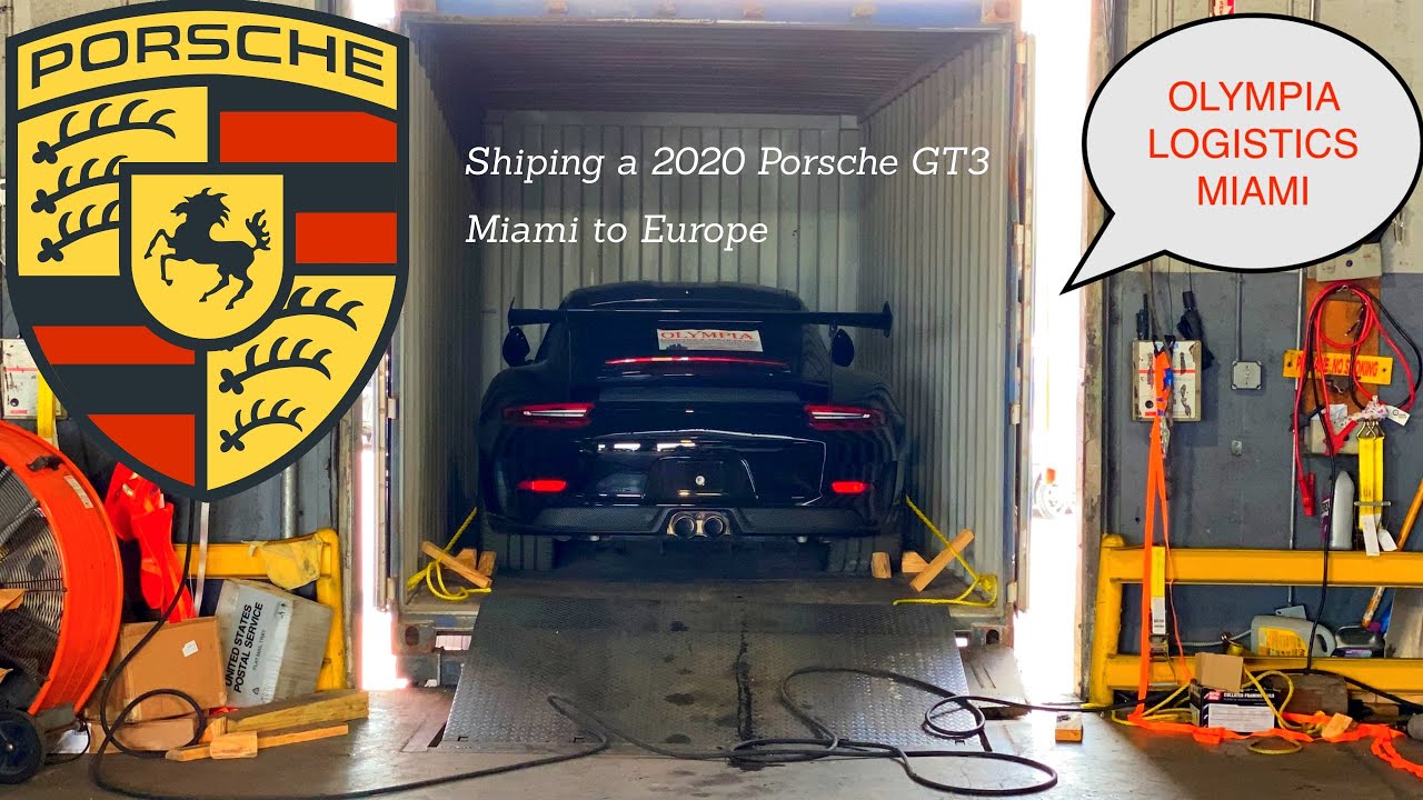 How to ship a race car from US to Europe
