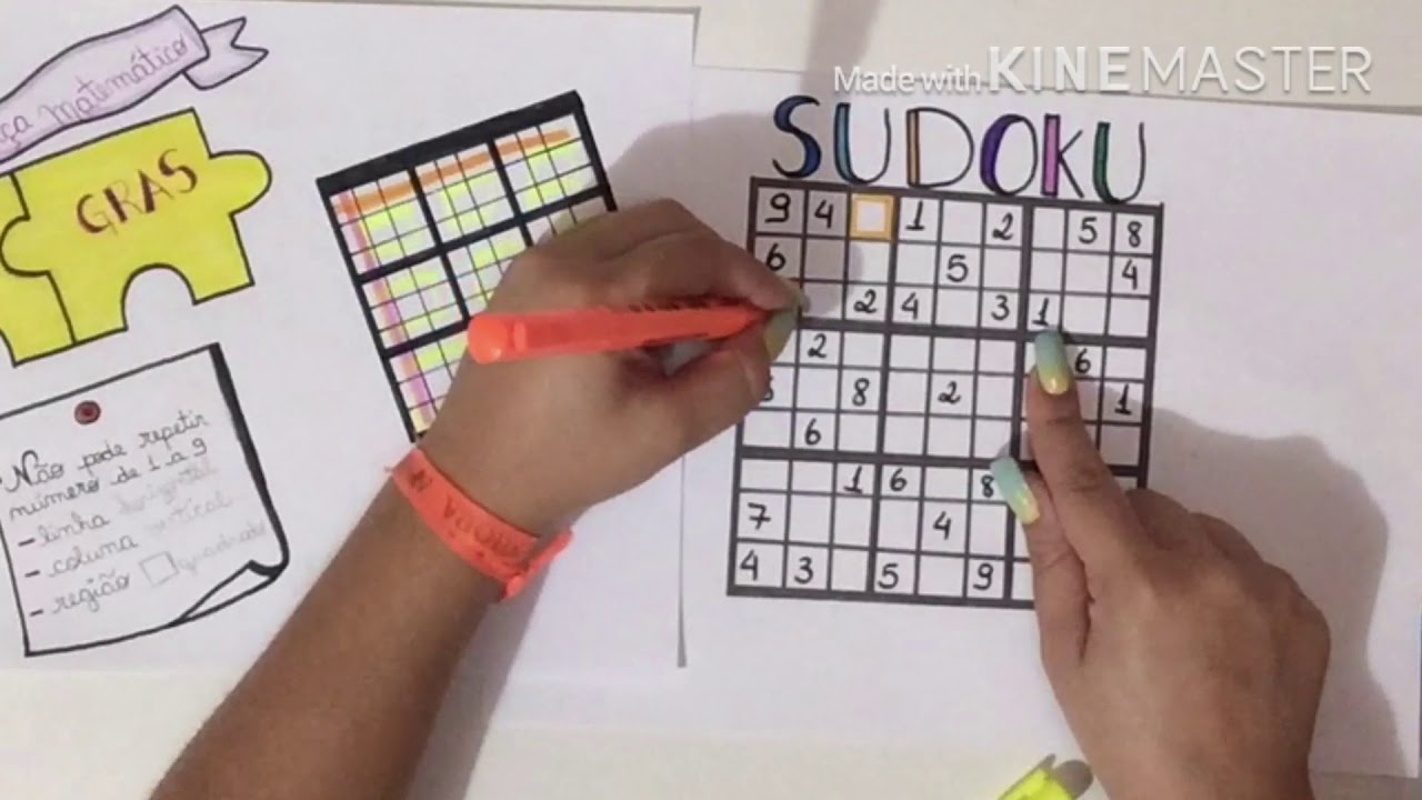 Aprenda a jogar SUDOKU fácil, fácil 🤩