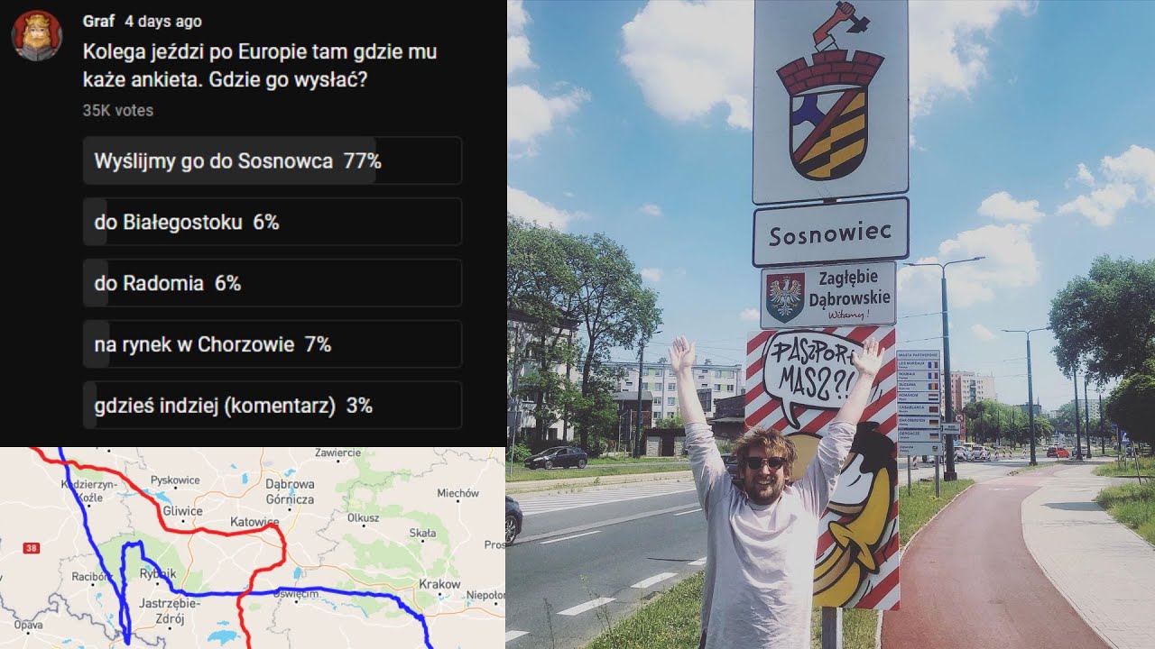 Wysłaliśmy zagranicznego YouTubera do Sosnowca