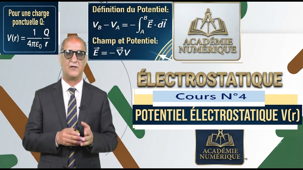 Cours N°4 : potentiel électrostatique