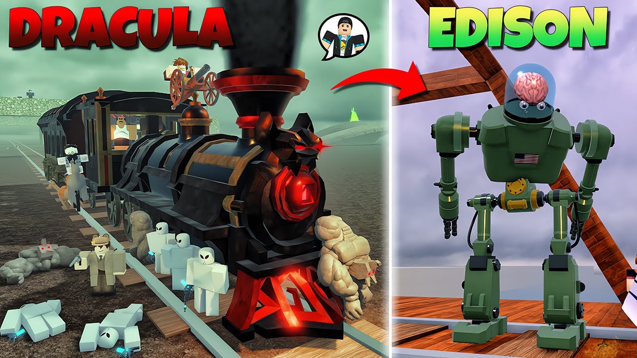 KEREN 1000%!! Kereta Api Dracula & Edison Revenge Halloween Update 🚂🧛&zwj;♂️🎃 | Dead Rails Indonesia