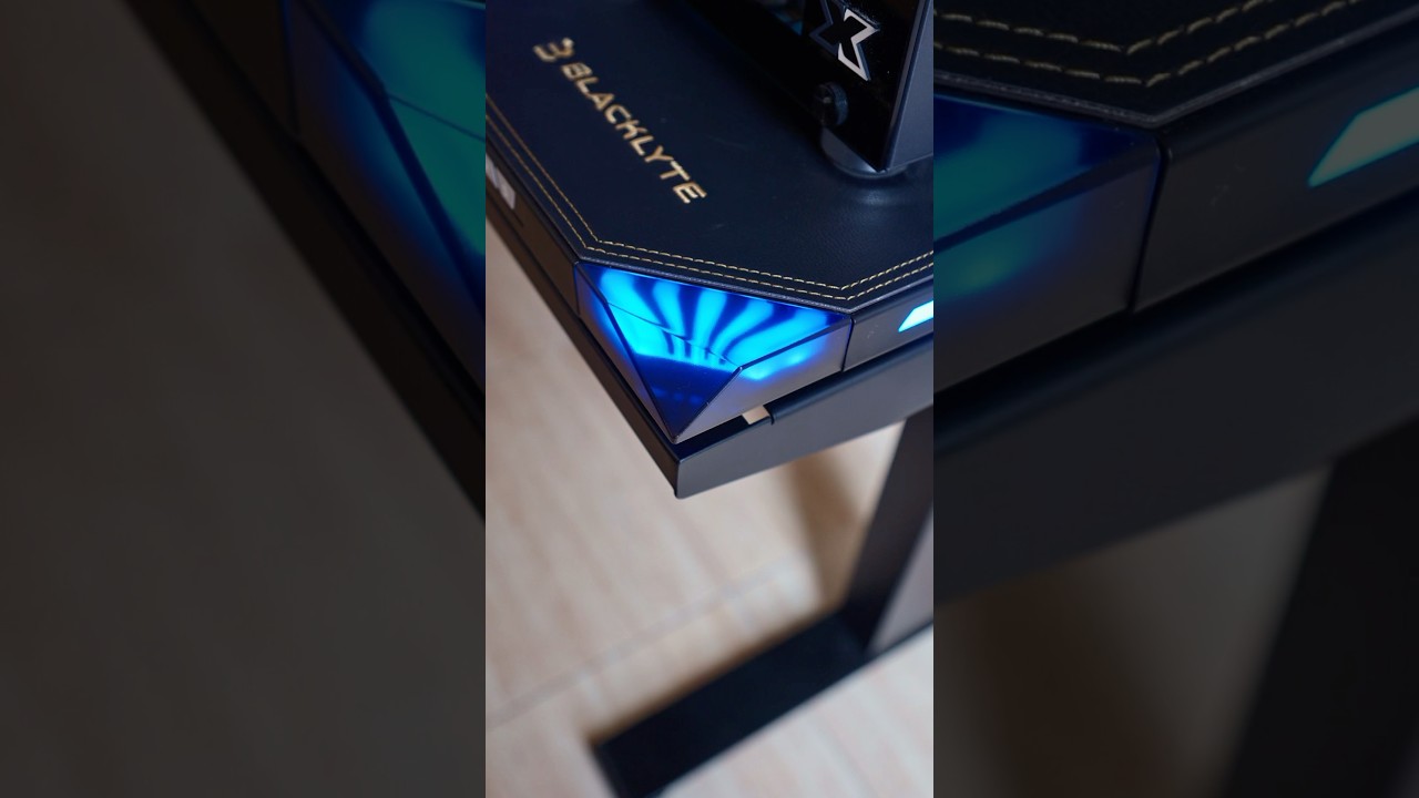 Building a sit/stand gaming desk setup for a friend 🕹️