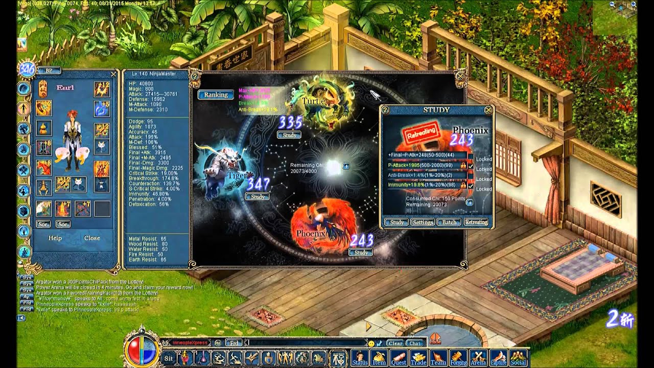 Conquer Online - Chi study 44k points!