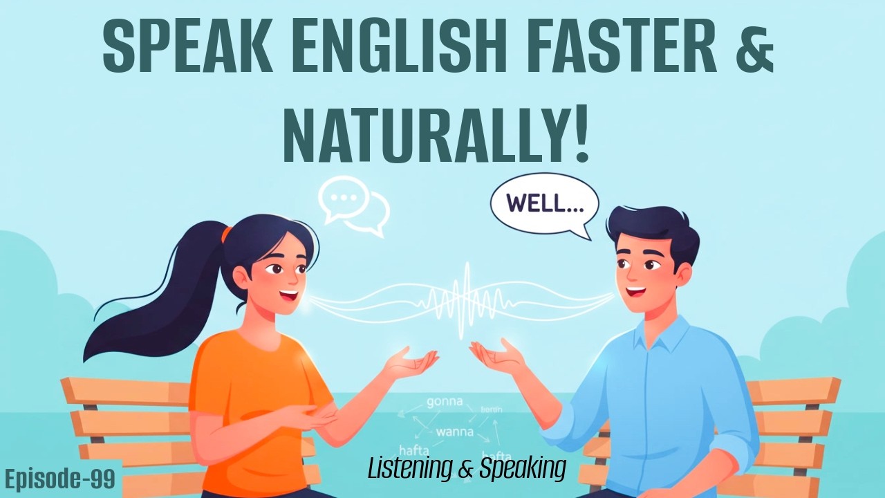 How to Speak English Faster | English Learning Podcast