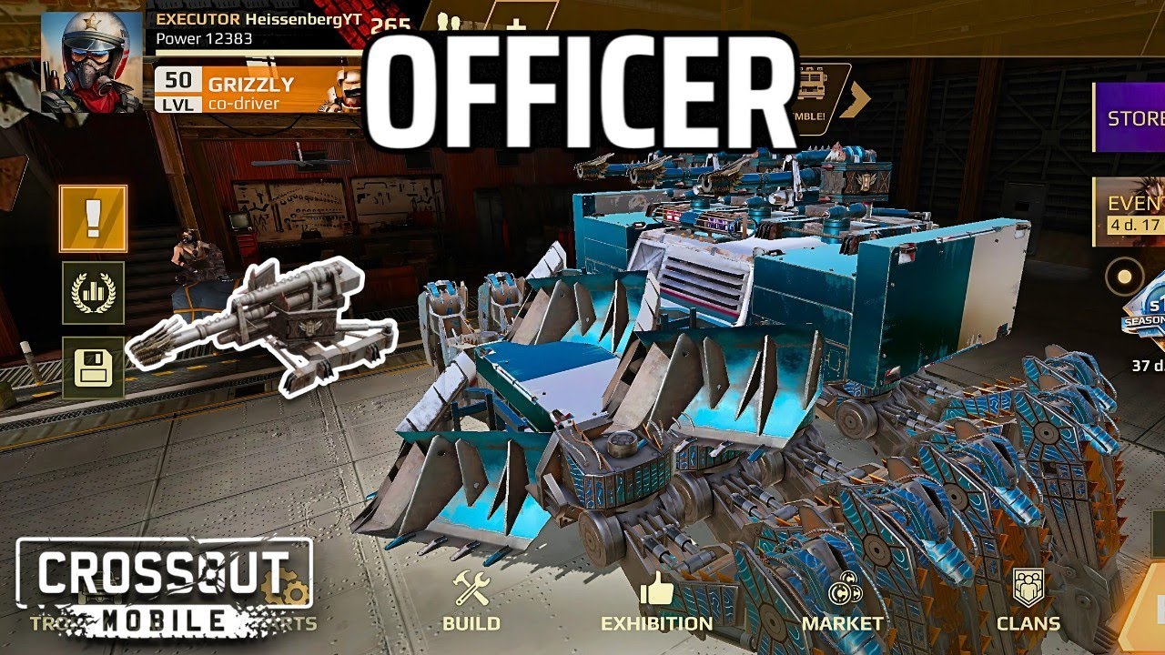 OFFICER Cannon • Crossout Mobile