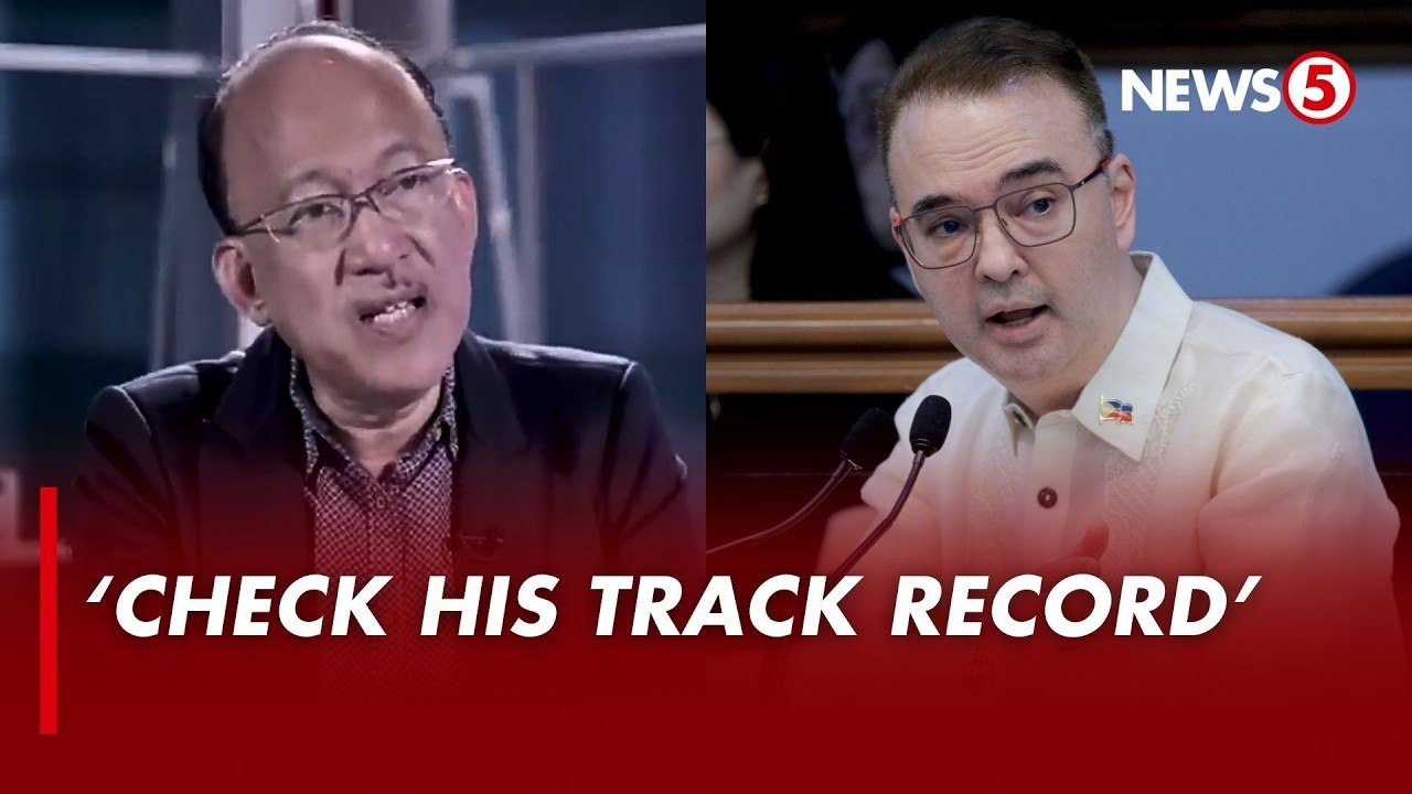 Ronald Llamas, rumesbak sa mga banat ni Sen. Alan Peter Cayetano