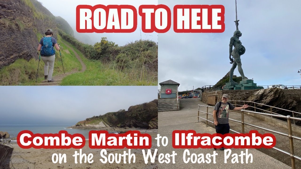 Hiking COMBE MARTIN to ILFRACOMBE on the SW Coast Path National Trail