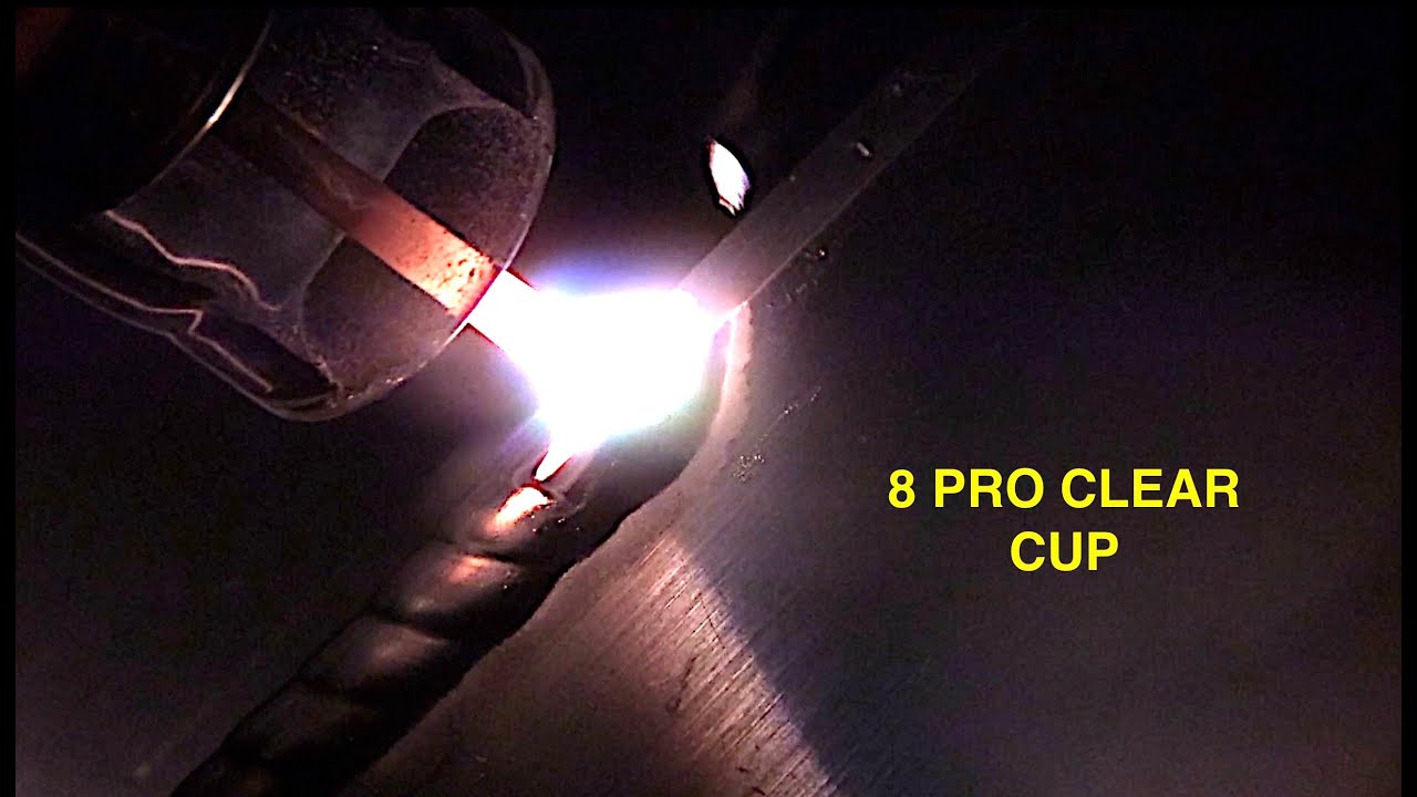 #8 Pro Clear TIG Cup