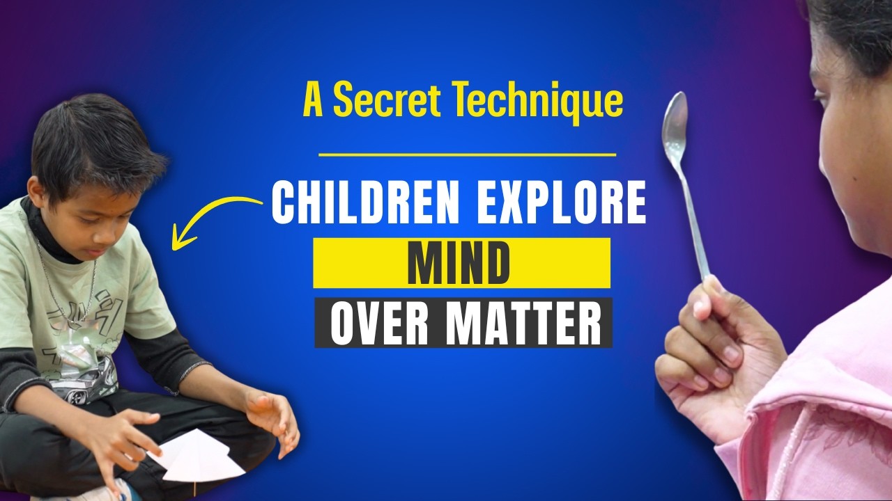 Kids Move Objects with Mind & See Future After Special Training