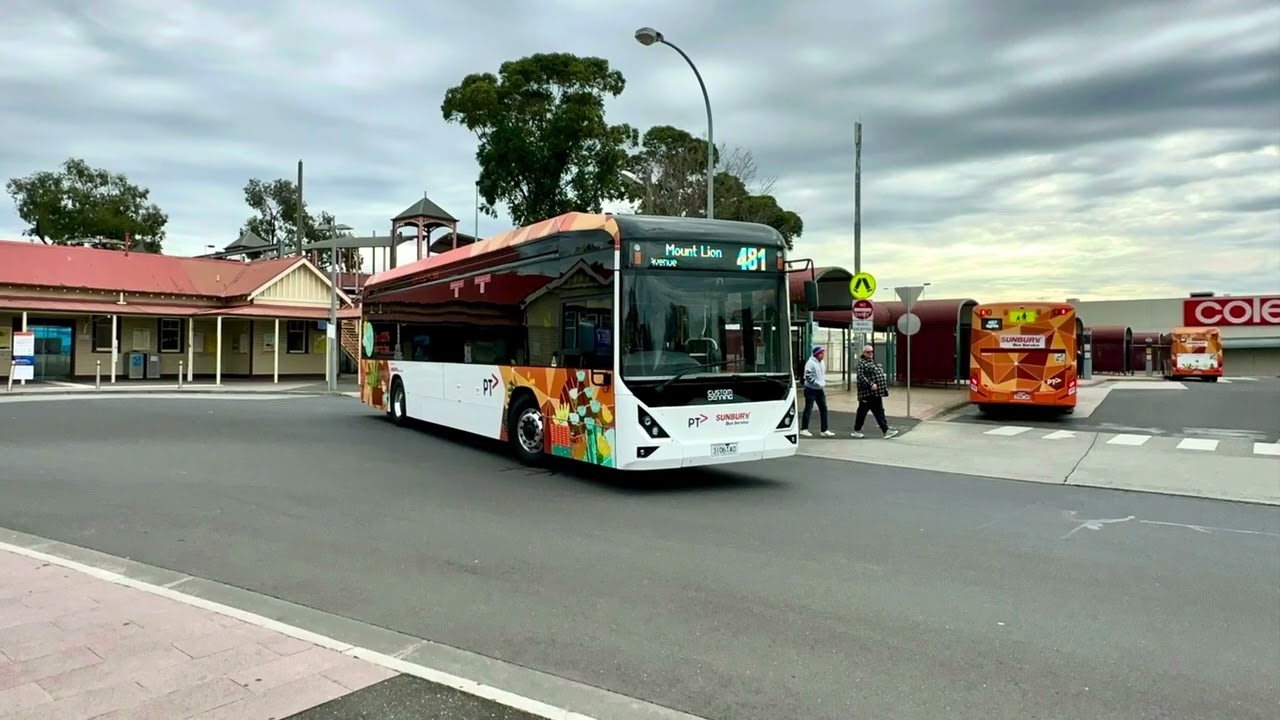 Sunbury bus interchange 3/8/2024.