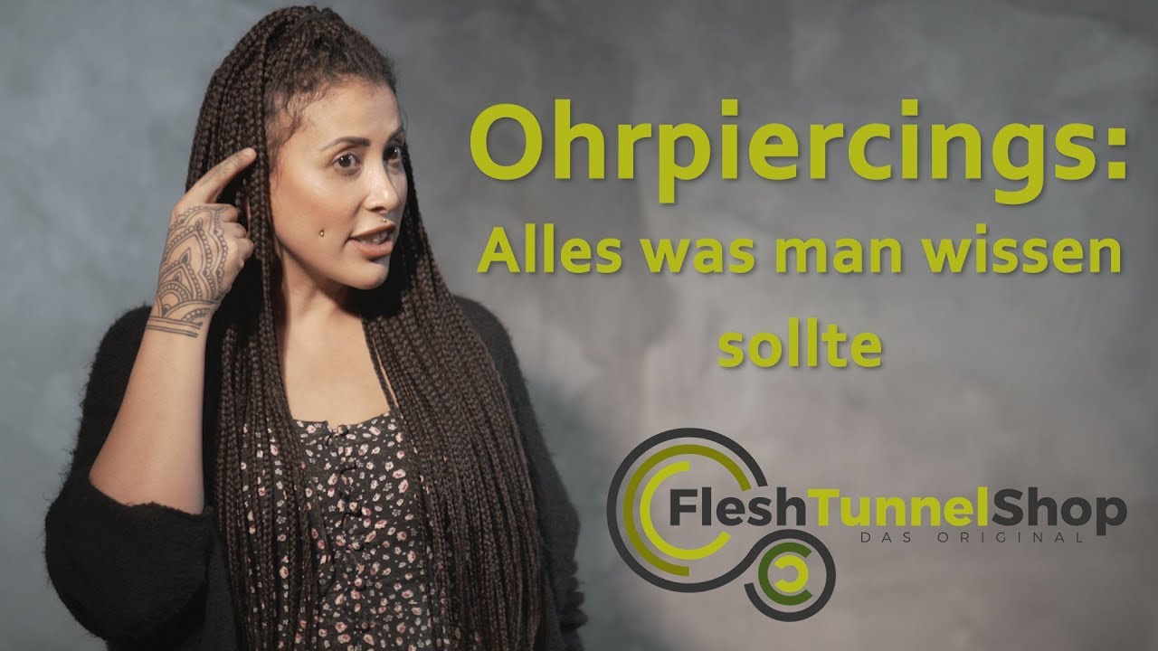 Ohrpiercings 👂 📌 | Diese Piercings am Ohr gibt es | Alle Infos zu Helix, Tragus, Rook & Co.