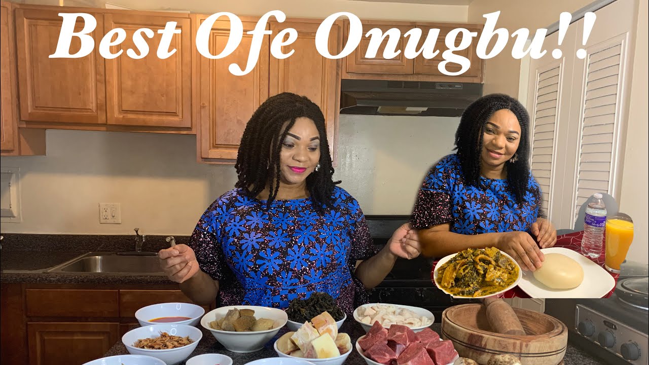 How To Make The Richest Bitter Leaf Soup (Ofe Onugbu) With Amalachuckwu!