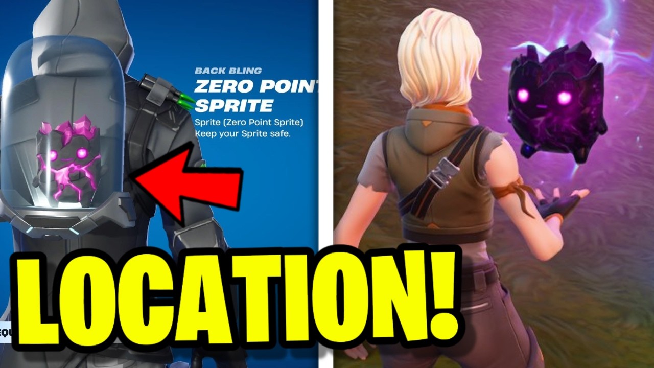 Где найти ZERO POINT SPRITE в Fortnite! (Как разблокировать Zero Point Sprite)