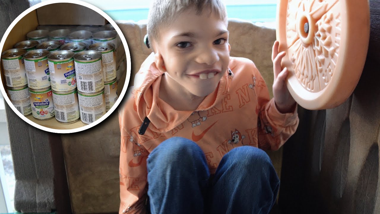 How Our Child With A Feeding Tube Eats