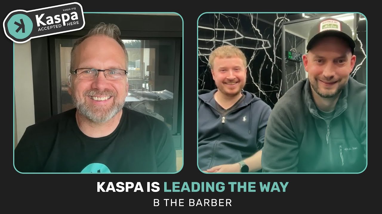 Kaspa Accepted Here   E004 - B-the-Barber