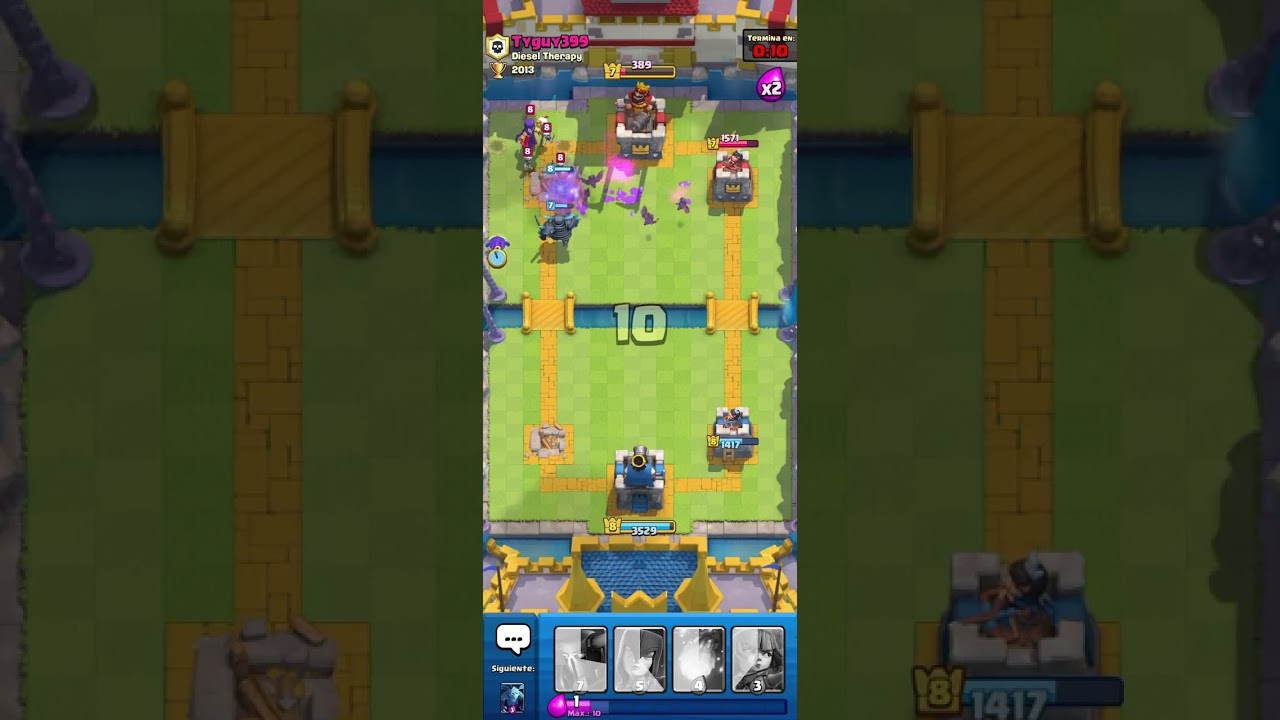 Arena nueva en Clash royale 