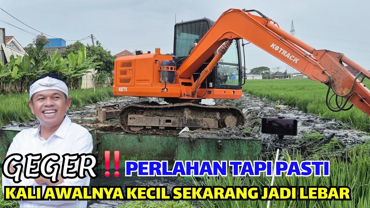 GEGER❗️KDM HARUS TAU❗️WARGA TERKEJUT KALI YANG AWAL NYA KECIL SEKARANG JADI LEBAR