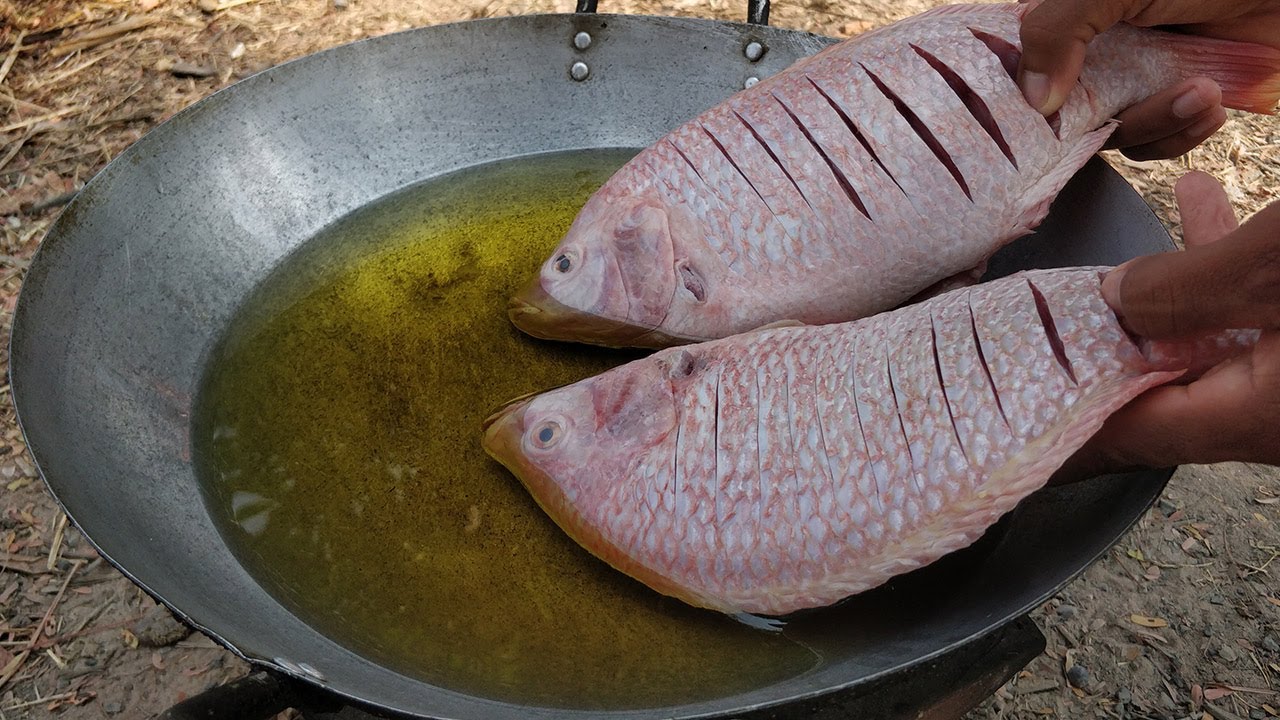 Tasty Deep Fried Fish with Bok Choy Pickle Recipe / Kdeb Cooking