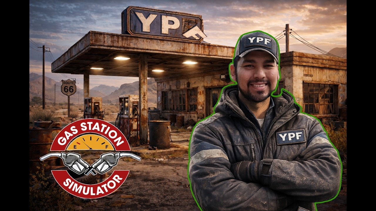Compre la peor estación de servicio de la ruta 66 #Gas Station Simulator 1