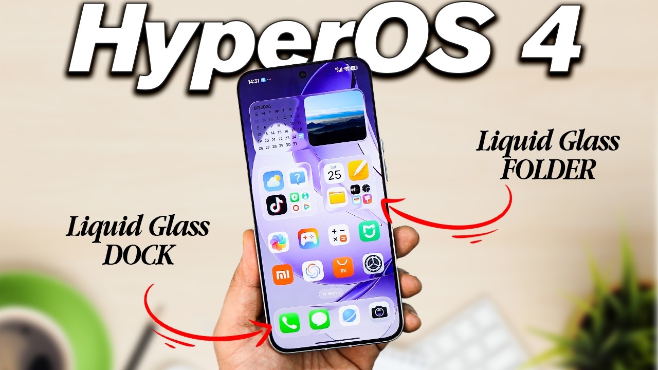 HyperOS 4 Liquid Glass &mdash; How to Enable on ANY Xiaomi, Redmi, POCO