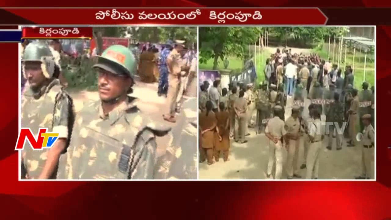 Police Obstruct Mudragada Padayatra in Kirlampudi || Kaapu Udyamam || NTV
